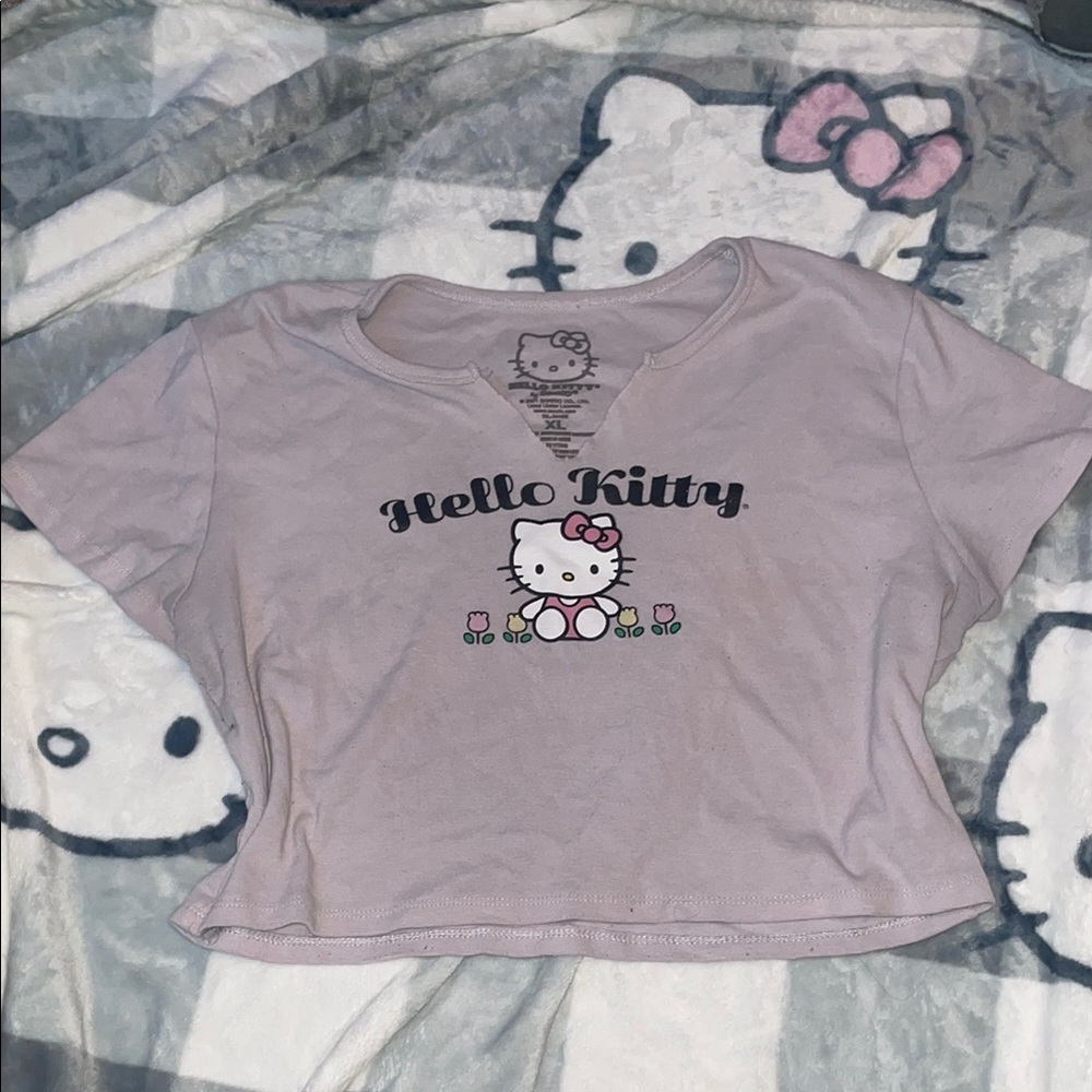 Hello Kitty cropped T-Shirt